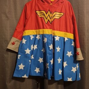Western Chief Superhero Raincoat - Red, Blue, Yellow